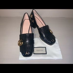 gucci heels. brand new shoes never used